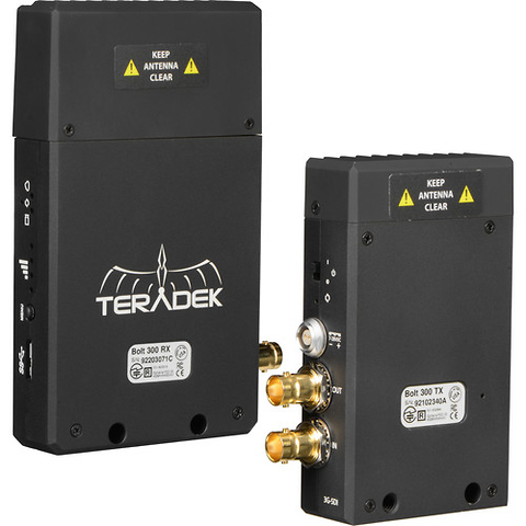 Teradek Bolt Pro 300 3G-SDI Wireless Transmitter-Receiver Set - Pre-Owned Image 1