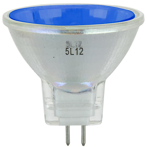 MR11 12V 20W set of three bulbs (2 orange 1 blue) - Pre-Owned Image 1