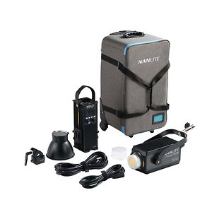 Forza 720B Bi-Color LED Monolight with Rolling Case