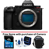 Lumix DC-S5 II Mirrorless Digital Camera Body (Black) with Lumix S 85mm f/1.8 Lens Thumbnail 9