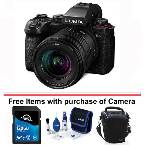 Lumix DC-S5 II Mirrorless Digital Camera with 20-60mm Lens (Black) and Lumix S 50mm f/1.8 Lens Image 10