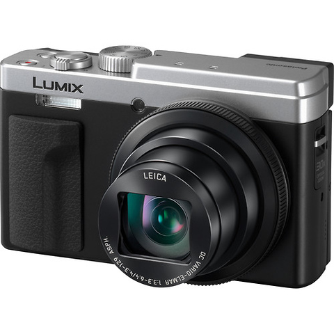 Lumix DCZS80 Digital Camera (Silver) Image 1