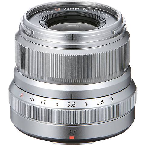 XF 23mm f/2 R WR Lens (Silver) - Pre-Owned Image 0