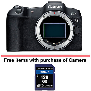 EOS R8 Mirrorless Digital Camera Body