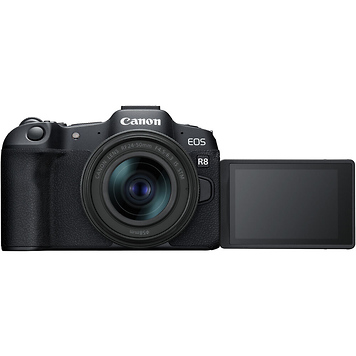 EOS R8 Mirrorless Digital Camera with 24-50mm Lens