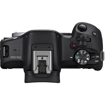 EOS R50 Mirrorless Digital Camera Body Black (Open Box)