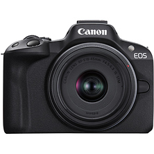 EOS R50 Mirrorless Digital Camera with 18-45mm Lens (Black) Image 0