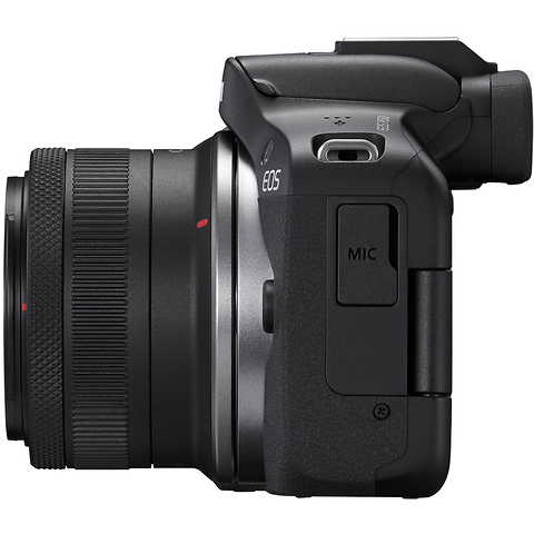 EOS R50 Mirrorless Digital Camera with 18-45mm Lens (Black) Image 3