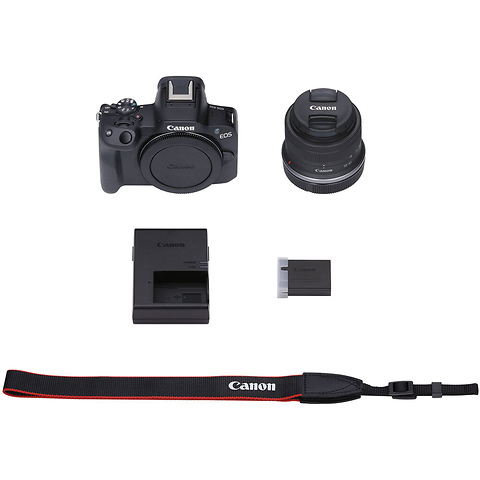 EOS R50 Mirrorless Digital Camera with 18-45mm Lens (Black) Image 7