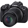 EOS R50 Mirrorless Digital Camera with 18-45mm and 55-210mm Lens (Black) Thumbnail 1