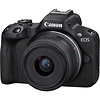 EOS R50 Mirrorless Digital Camera with 18-45mm and 55-210mm Lens (Black) Thumbnail 2
