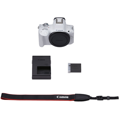 EOS R50 Mirrorless Digital Camera Body (White) Image 7