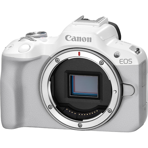 EOS R50 Mirrorless Digital Camera Body (White) Image 1