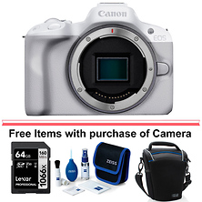 EOS R50 Mirrorless Digital Camera Body (White) Image 0