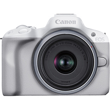 EOS R50 Mirrorless Digital Camera with 18-45mm Lens (White) Image 0