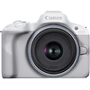 EOS R50 Mirrorless Digital Camera with 18-45mm Lens (White) Thumbnail 0