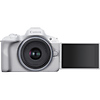 EOS R50 Mirrorless Digital Camera with 18-45mm Lens (White) Thumbnail 4