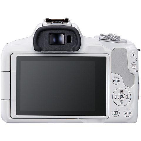 EOS R50 Mirrorless Digital Camera with 18-45mm Lens (White) Image 6