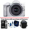 EOS R50 Mirrorless Digital Camera with 18-45mm Lens (White) Thumbnail 0