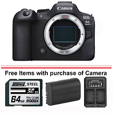 EOS R6 Mark II Mirrorless Digital Camera Body with Stop Motion Animation Firmware Image 0