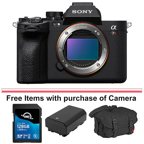 Alpha a7R V Mirrorless Digital Camera Body with Sony 160GB CFexpress Type A TOUGH Memory Card Image 6