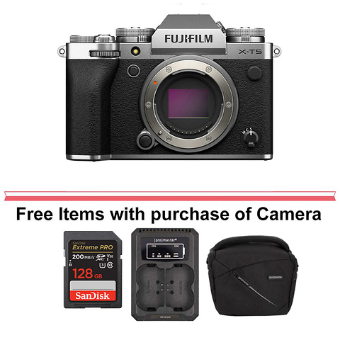  Fujifilm X-T5 Mirrorless Digital Camera Body - Silver :  Electronics