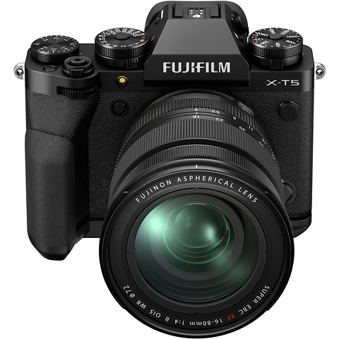 X-T5 Mirrorless Digital Camera with 16-80mm Lens (Black) Image 1