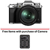 X-T5 Mirrorless Digital Camera with 16-80mm Lens (Silver) Thumbnail 0
