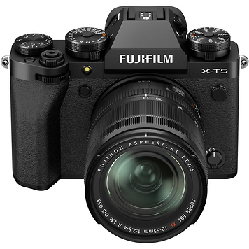 X-T5 Mirrorless Digital Camera with 18-55mm Lens (Black)
