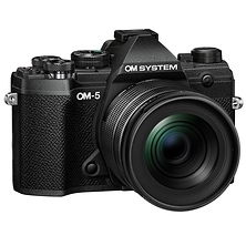 OM-5 Mirrorless Micro Four Thirds Digital Camera with 12-45mm f/4 PRO Lens (Black) Image 0