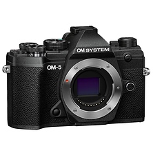OM-5 Mirrorless Micro Four Thirds Digital Camera Body (Black) Image 0