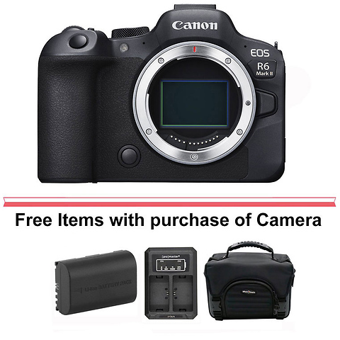 EOS R6 Mark II Mirrorless Digital Camera Body with Stop Motion Animation Firmware Image 0
