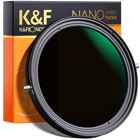 K&F Concept 72mm Nano-X Circular Polarizer & Fader ND HD - Pre-Owned Image 0