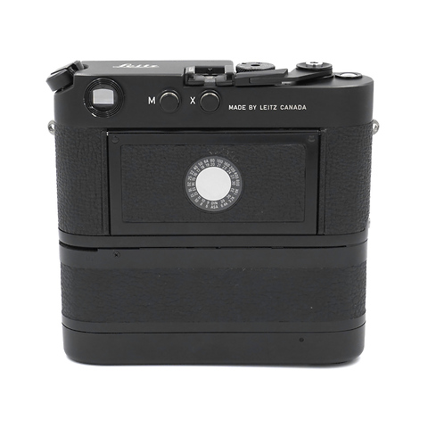M4-P Rangefinder Film Camera Body with M4-2 Winder Black - Pre-Owned Image 1