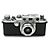 IIIb Rangefinder camera with Elmar 35mm f/3.5 Lens Kit, Chrome - Pre-Owned