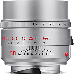 Summilux-M 50mm f/1.4 ASPH. Lens (Silver, 2023 Version)