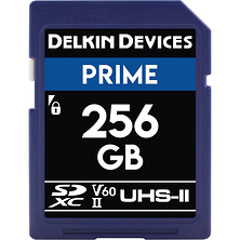 256GB Prime UHS-II SDXC Memory Card Image 0