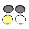 Four Filter Set, Softar II, Gel-Mittel, and two VI -1.5 - Pre-Owned Thumbnail 0