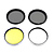 Four Filter Set, Softar II, Gel-Mittel, and two VI -1.5 - Pre-Owned