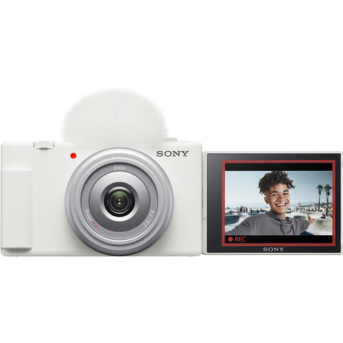 ZV-1F Vlogging Camera (White) - Pre-Owned Image 1