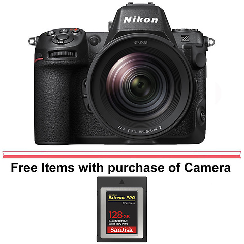 Z 8 Mirrorless Digital Camera with 24-120mm f/4 Lens Image 0