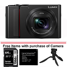 Lumix DC-ZS200D Digital Camera (Black) Image 0