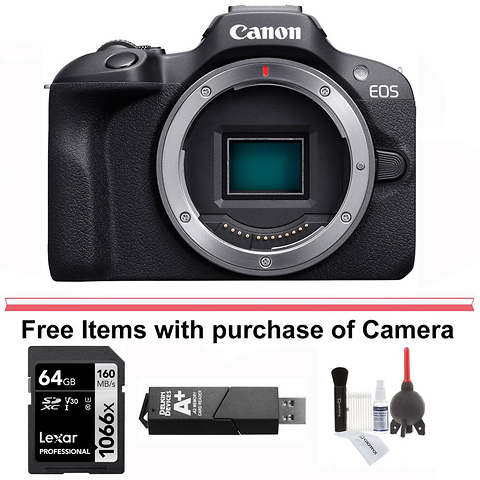 EOS R100 Mirrorless Digital Camera Body Image 0