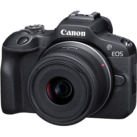 EOS R100 Mirrorless Digital Camera with 18-45mm Lens Image 1