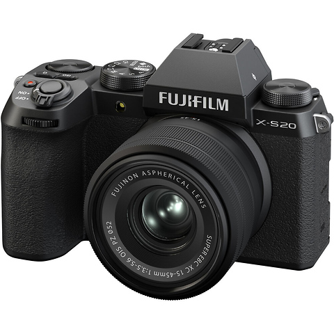 X-S20 Mirrorless Digital Camera with 15-45mm Lens (Black) Image 2