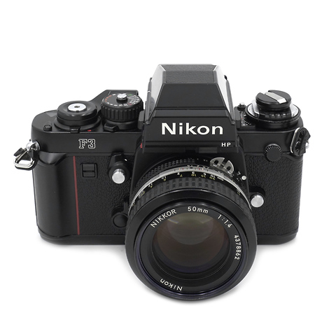 Nikon | F3HP Film Camera with 50mm f/1.4 Lens Kit Black - Pre