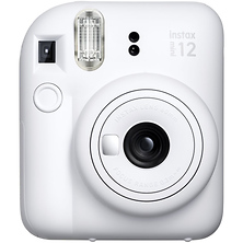INSTAX Mini 12 Instant Film Camera (Clay White) Image 0