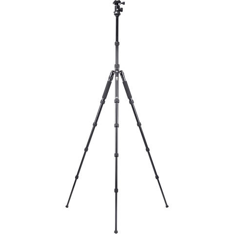 5-Section Aluminum Tripod with E10 Ball Head Image 0