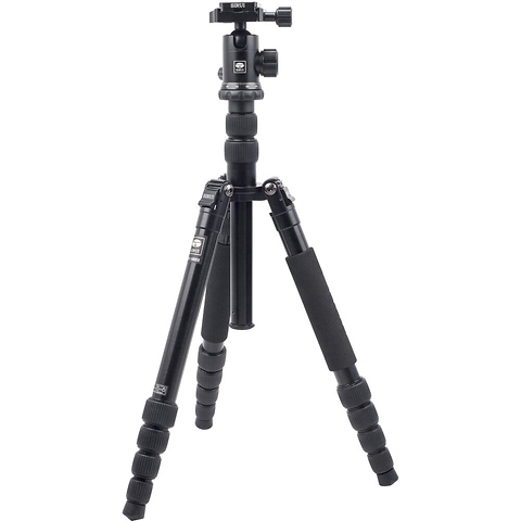 5-Section Aluminum Tripod with E10 Ball Head Image 5