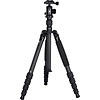 T-1205 Carbon Fiber Travel Tripod with E-10 Ball Head Thumbnail 0